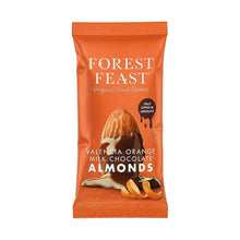Forest Feast Valencia Orange Milk Chocolate Almonds 40g