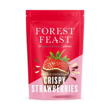 Forest Feast Freeze Dried Double Dipped Chocolate Strawberries 100g