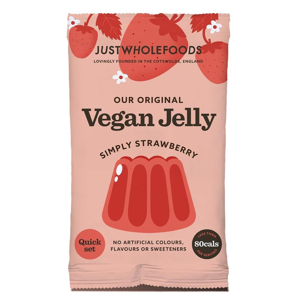 Just Wholefoods Vegan Jelly Strawberry 85G