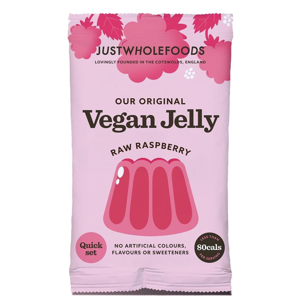 Just Wholefoods Vegan Jelly Raspberry 85G