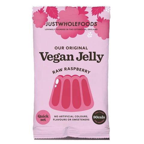 Just Wholefoods Vegan Jelly Raspberry 85G