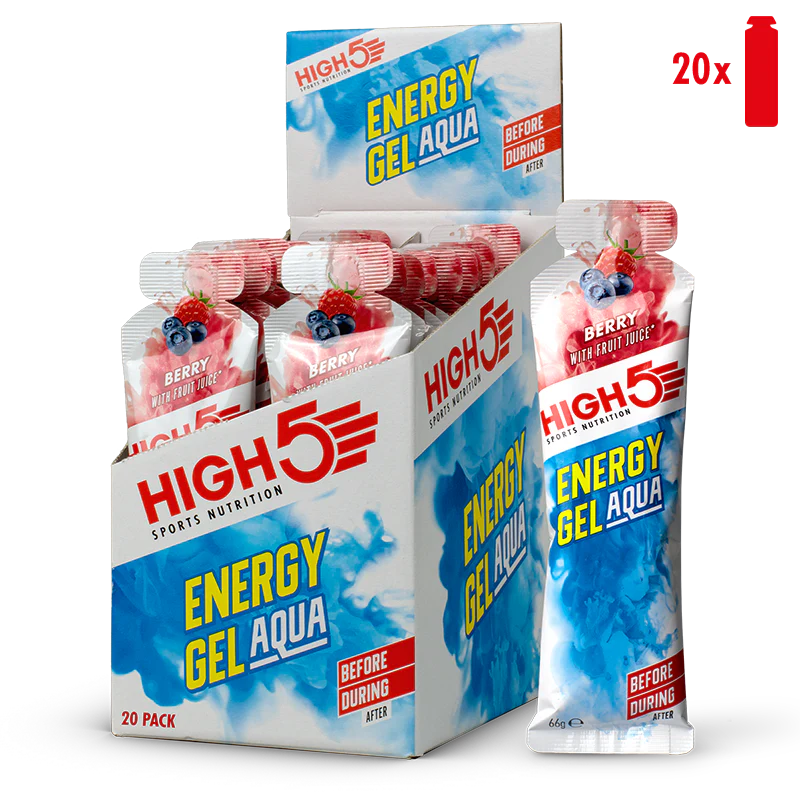High 5 Energy Gel Aqua Berry 40g Single Sachet