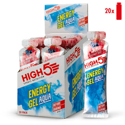 High 5 Energy Gel Aqua Berry 40g Single Sachet