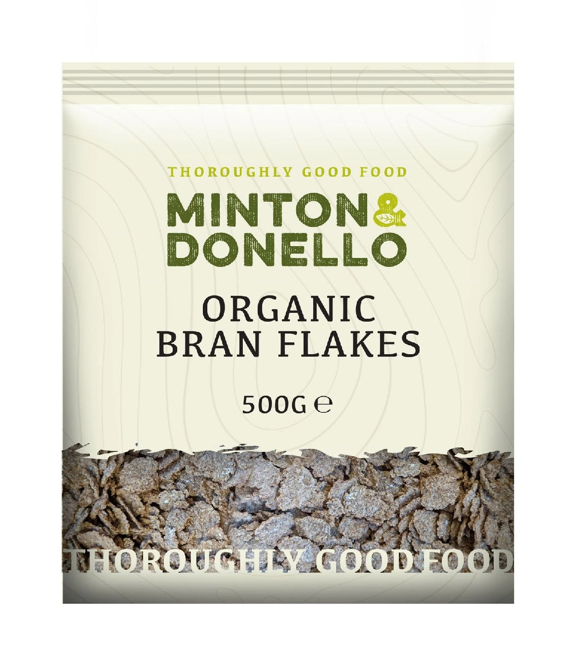 Minton & Donello Organically Grown Bran Flakes 500g