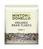 Minton & Donello Organically Grown Bran Flakes 500g