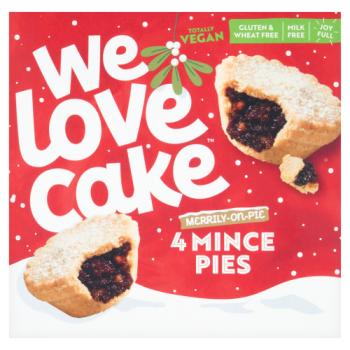 Village Bakery Free From Mince Pies 4 Pies