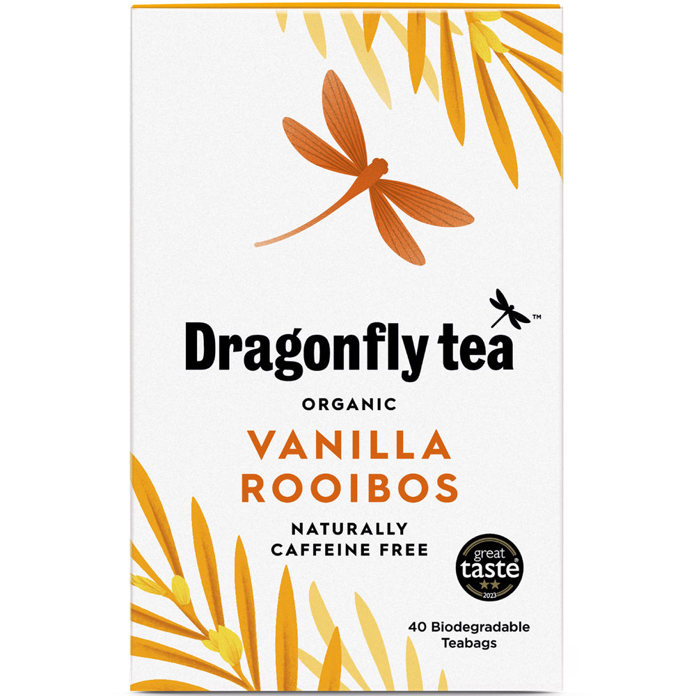 Dragonfly Organic Vanilla Rooibos Tea 20 Sachets
