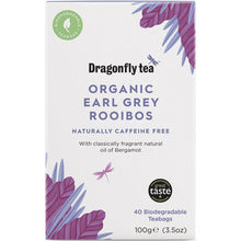 Dragonfly Organic Earl Grey Rooibus Tea 40 Bags