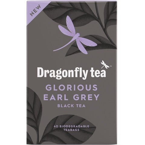 Dragonfly Tea Glorious Earl Grey Black Tea 40 Bags