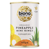 Biona Organic Pineapple Mini Rings 425g