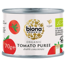 Biona Organic Tomato Puree Double Concentrate 70g