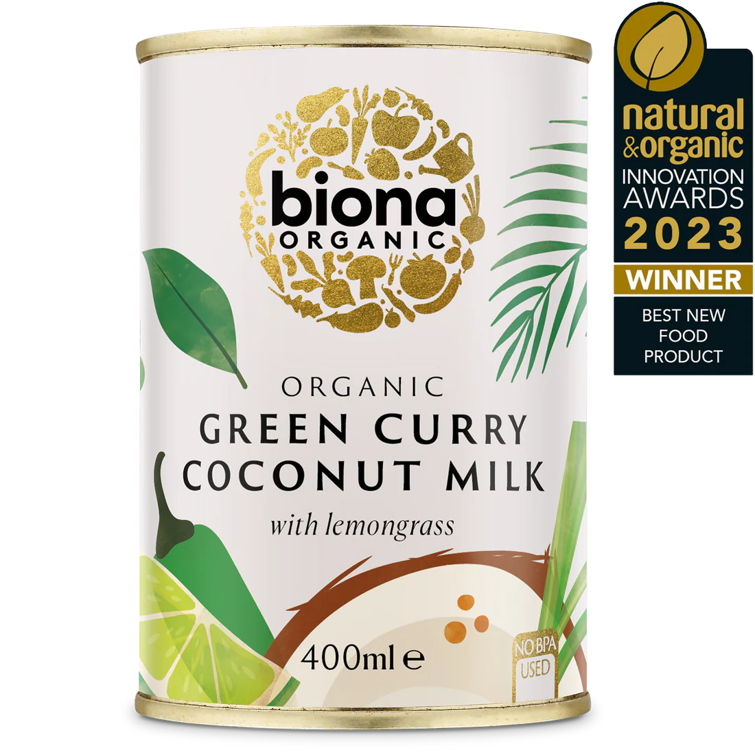 Biona Organic Green Curry Coconut Milk 400ml