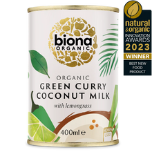 Biona Organic Green Curry Coconut Milk 400ml