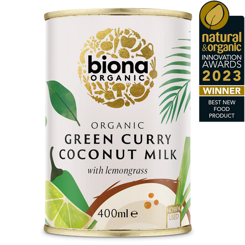 Biona Organic Green Curry Coconut Milk 400ml