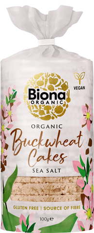 Biona Organic Buckwheat Cakes 100g