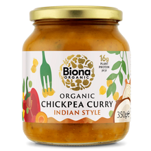 Biona Bean Meals Organic Chickpea Coconut Curry 350g