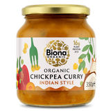 Biona Bean Meals Organic Chickpea Coconut Curry 350g