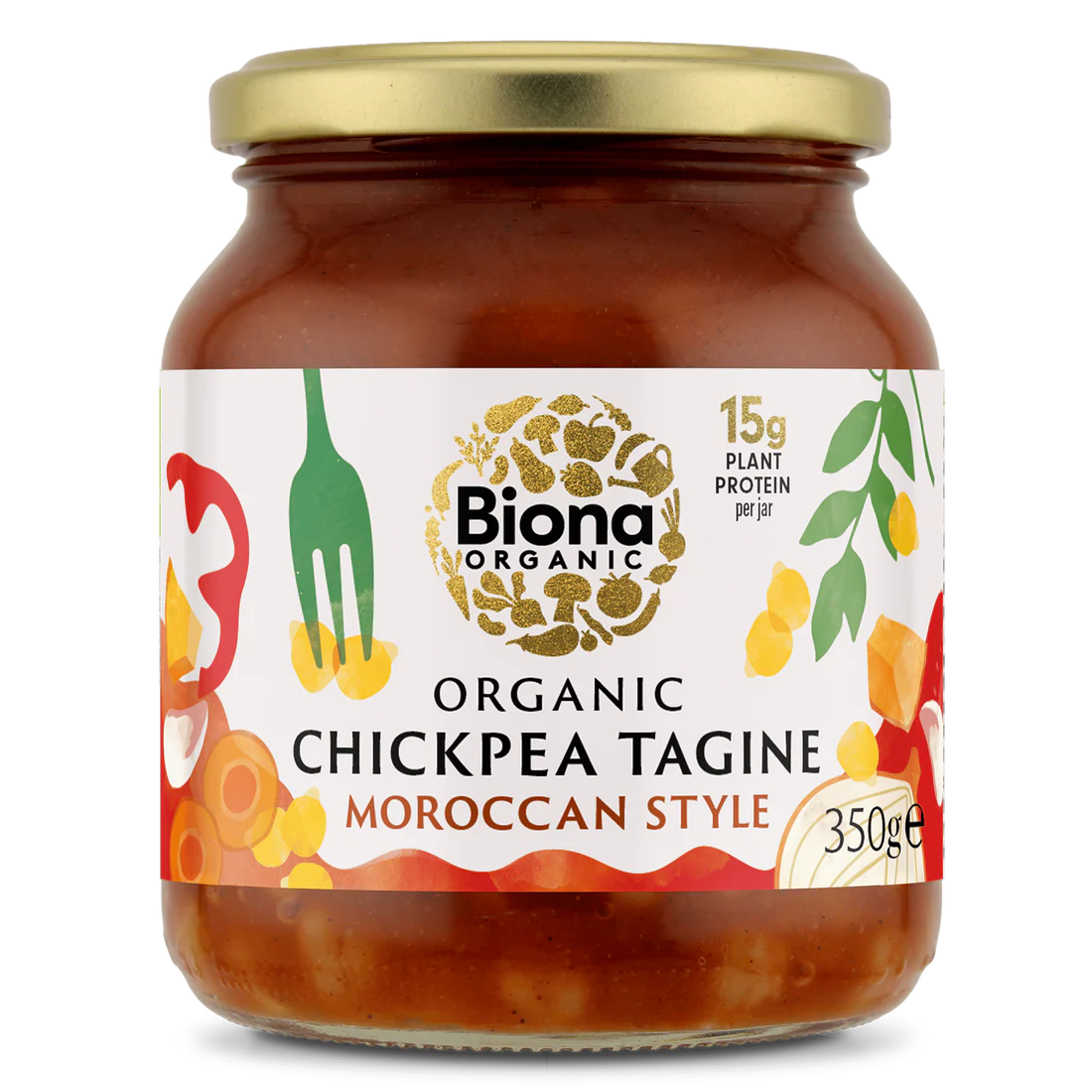 Biona Bean Meals Organic Chickpea Tagine Moroccan Style 350g