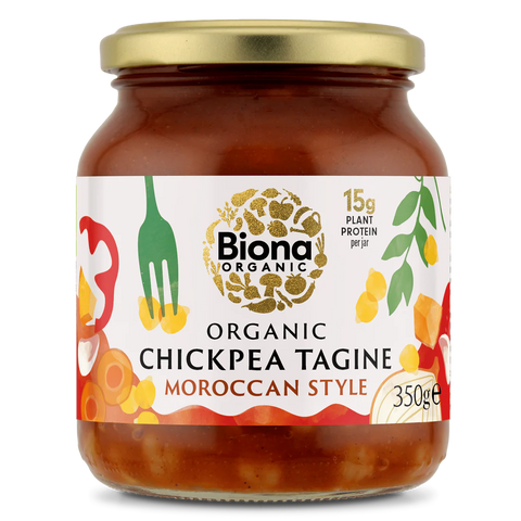 Biona Bean Meals Organic Chickpea Tagine Moroccan Style 350g