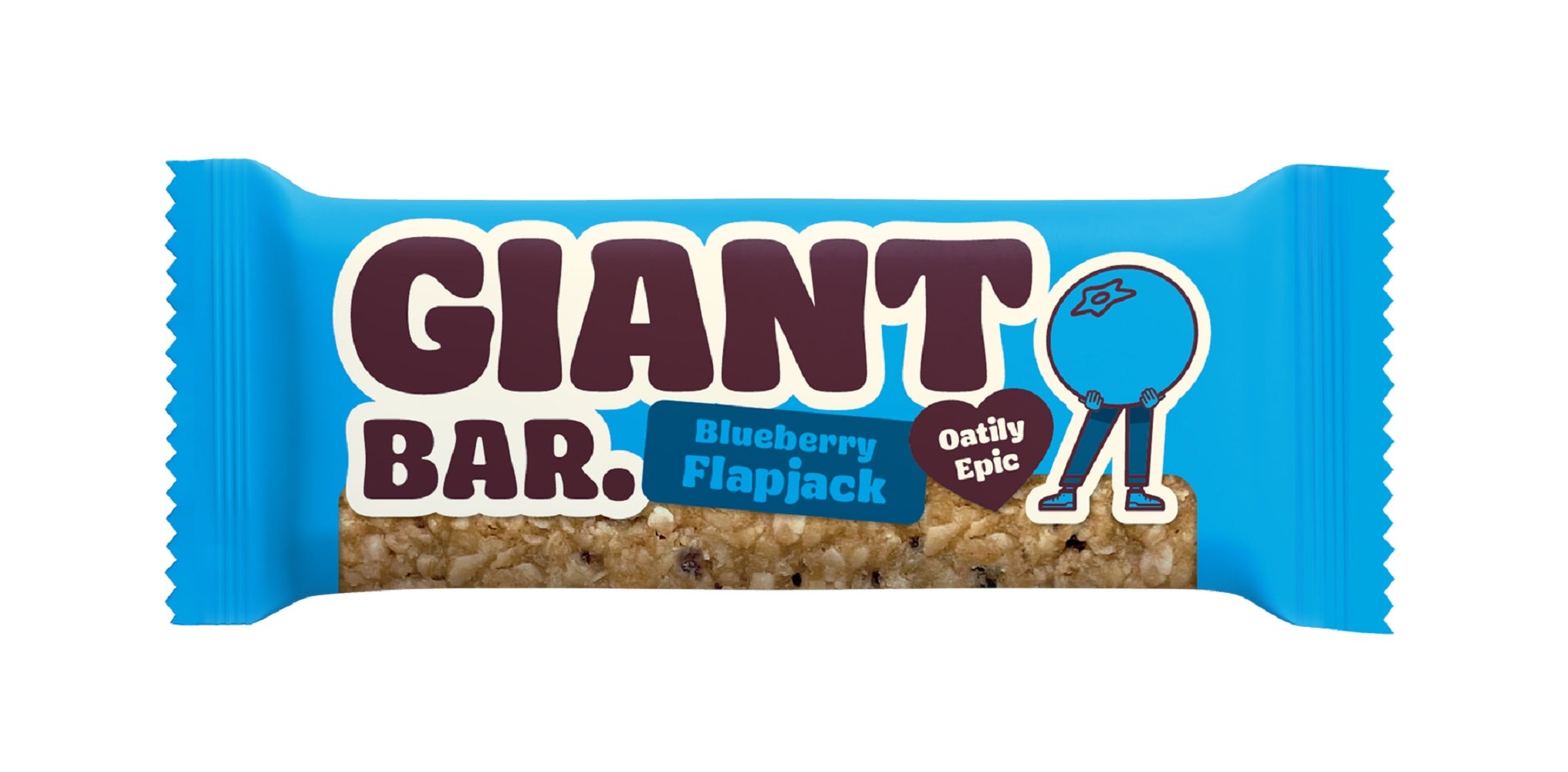 Ma Baker Giant Bar Blueberry & Rolled Oats  90g