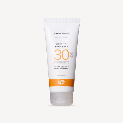 Green People Sun Lotion SPF30 Scent Free 100ml Travel Size