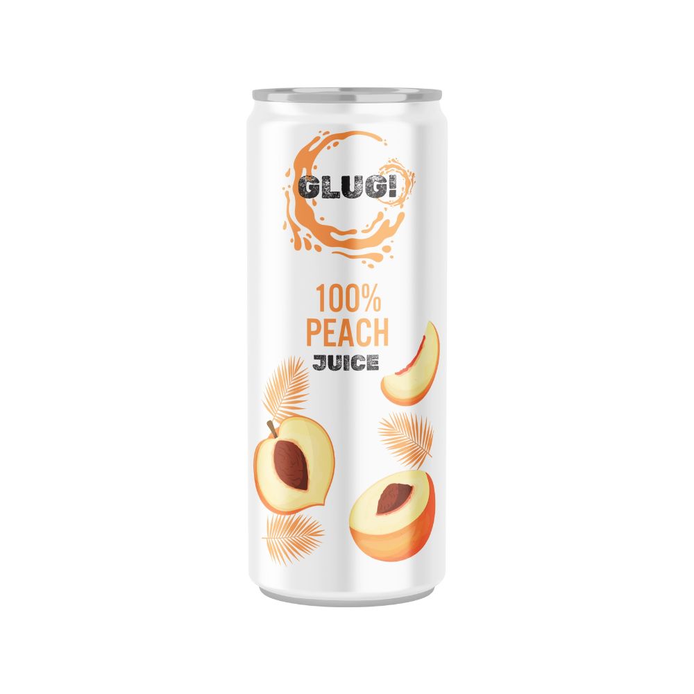 Glug 100% Peach Juice 320ml