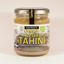 Carleys Organic Raw Dark Tahini Vegan GF FT 250g