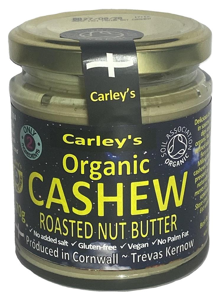 Carleys Organic Cashew Nut Butter 170g