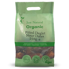 Just Natural Organic Pitted Deglet Nour Dates 250g