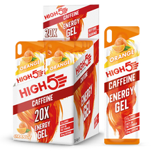 High 5 Energy Gel Caffeine Orange 40g