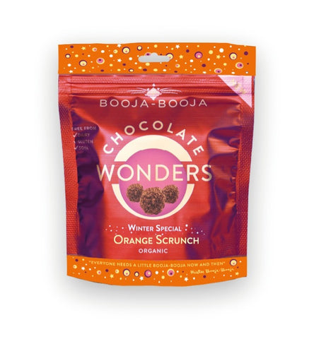 Booja-Booja Organic Chocolate Wonders Winter Special Orange Scrunch 65g