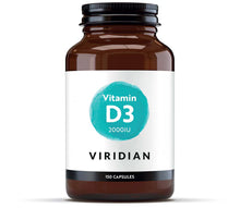 Viridian Vitamin D3 2000iu Veg Caps 150