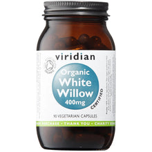 Viridian Organic White Willow 400mg 90 Veg Caps