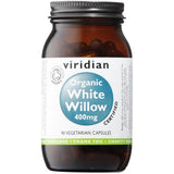 Viridian Organic White Willow 400mg 90 Veg Caps