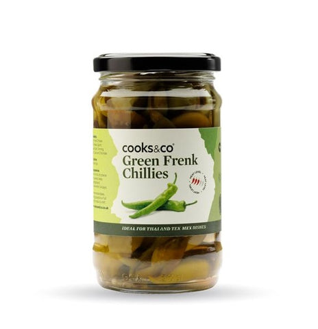 Cooks Whole Green Chillies 300g