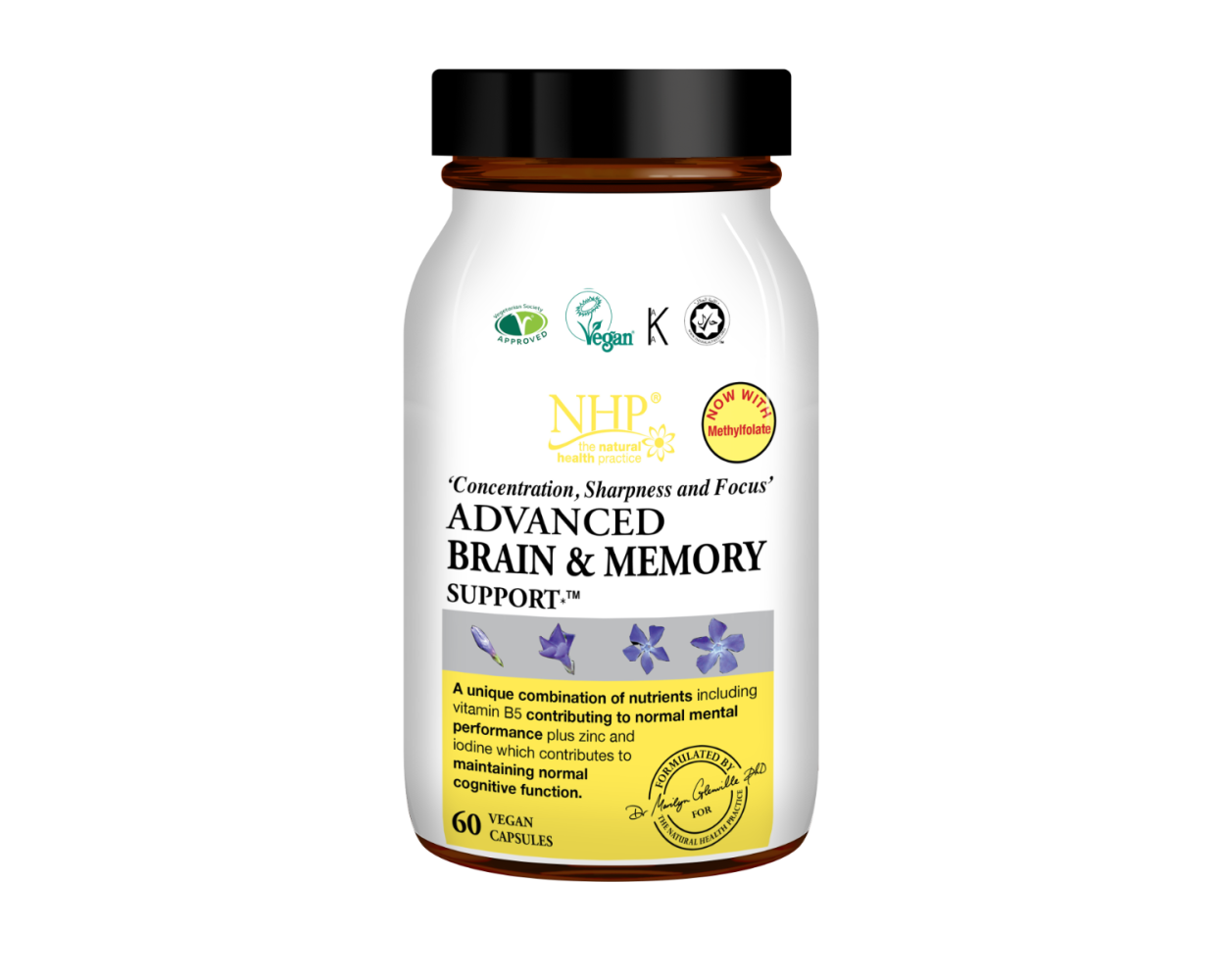 Natural Health Practice Advanced Brain & Memory Support 60 Caps