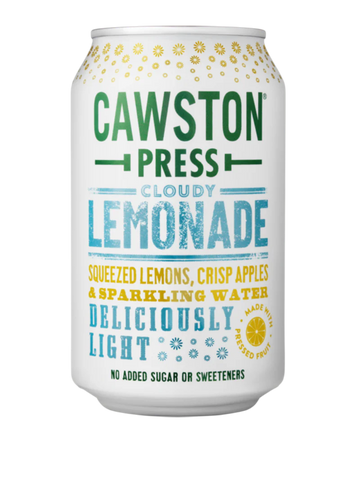 Cawston Press Organic Sparkling Cloudy Lemonade 330ml