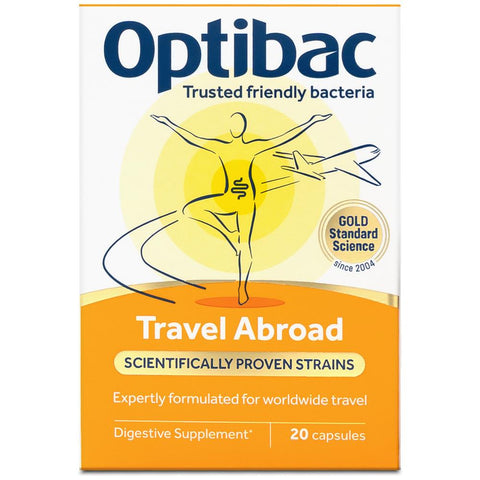 Optibac For Travelling Abroad 20 Caps