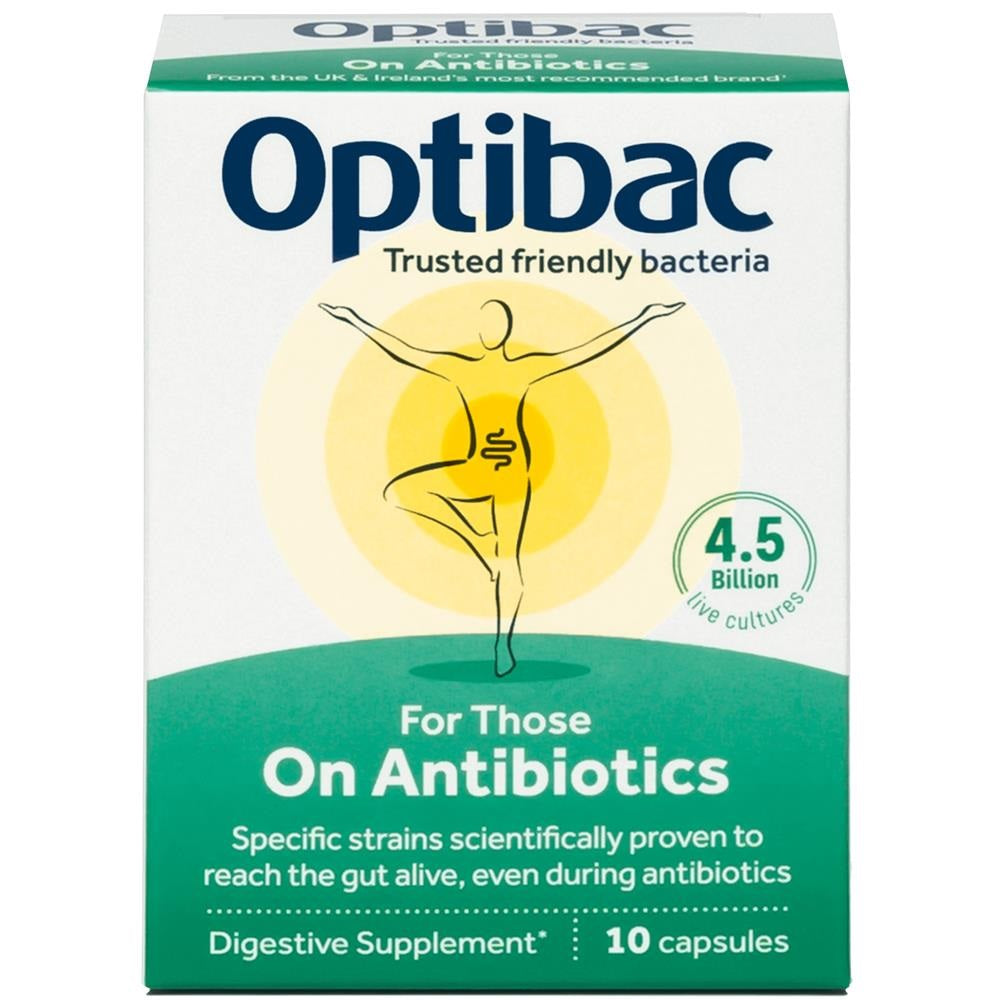 Optibac For Those On Antibiotics 10 Caps