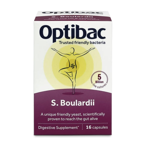 Optibac Saccharomyces boulardii 16 Caps