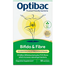 Optibac Bifido & Fibre 10 Sachets
