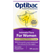 Optibac Intimate Flora For Women 14 Caps