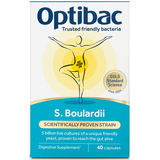 Optibac Saccharomyces Boulardii Probiotic 40 Caps