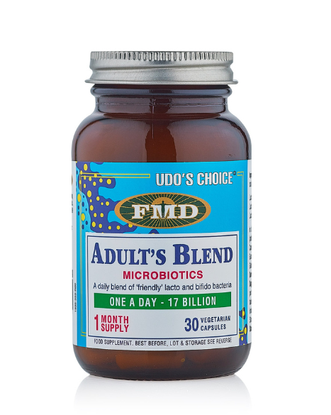 Udo's Choice Adults Blend Microbiotics 30 Caps