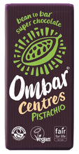 Ombar Organic Pistachio Centres Bar 70g