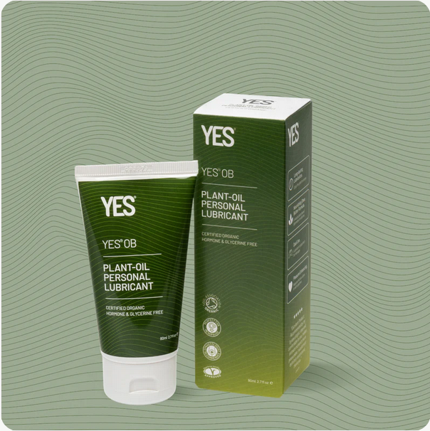 YES OB Organic Plant Oil-Based Personal Lubricant 80ml