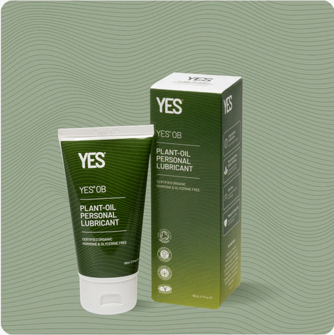 YES OB Organic Plant Oil-Based Personal Lubricant 80ml