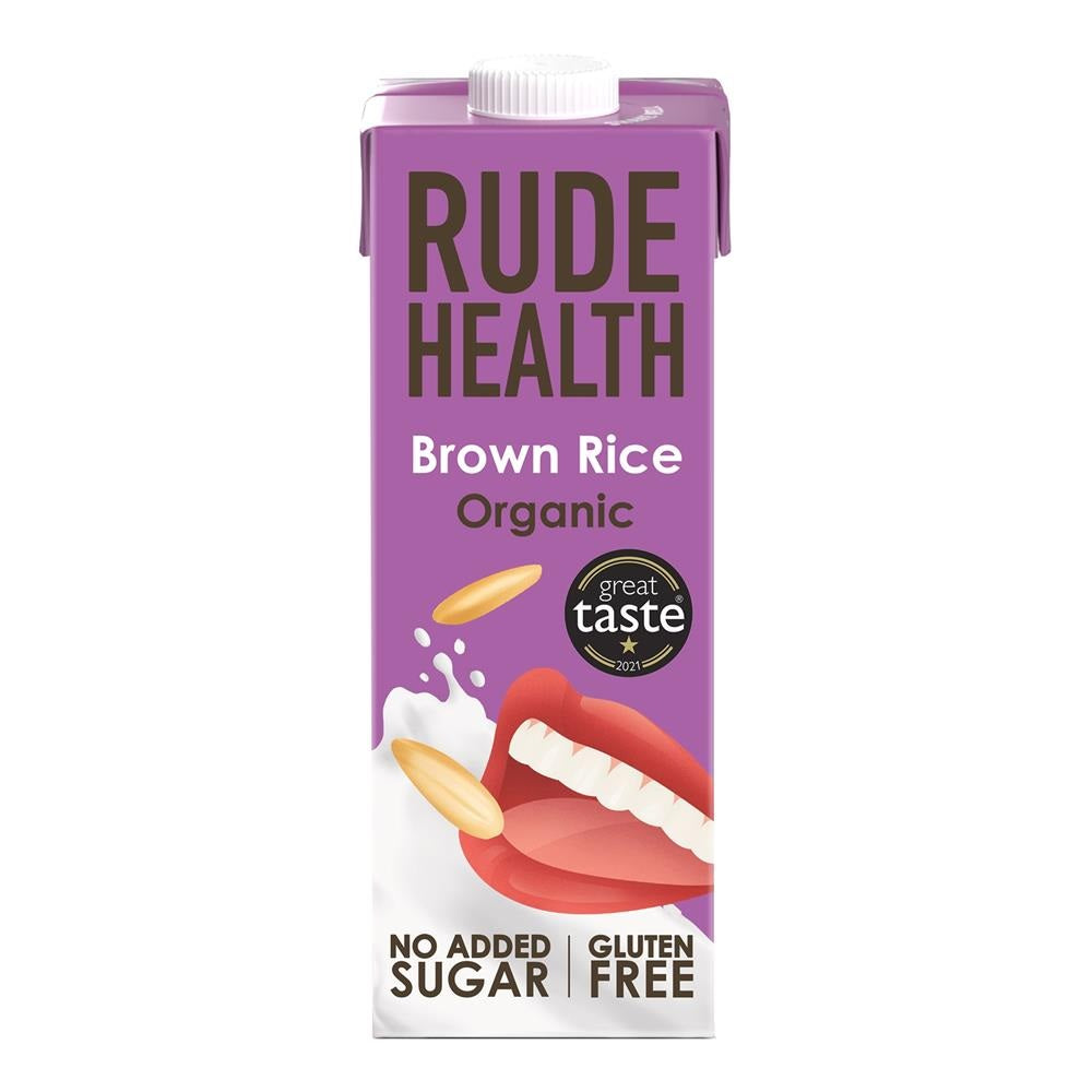 Rude Health Organic Brown Rice Milk 1L