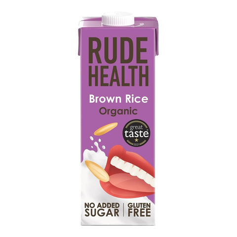 Rude Health Organic Brown Rice Milk 1L