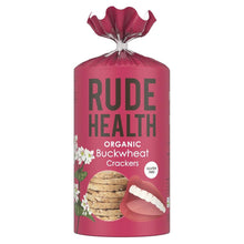 Rude Health Organic Buckwheat Crackers 100g Gluten Free